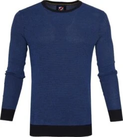 Suitable Katoen Bince Pullover Blauw 13 Suitable Katoen Bince Pullover Blauw -Kleding Kortingswinkel 63413 1 1