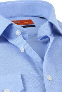 Suitable Jersey Overhemd Lichtblauw -Kleding Kortingswinkel 64013 5 1