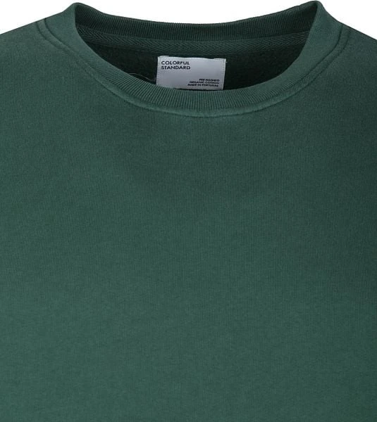 Colorful Standard Sweater Organic Groen 8 Colorful Standard Sweater Organic Groen - Afbeelding 6