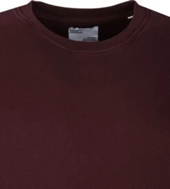 Colorful Standard Sweater Organic Bordeaux 9 Colorful Standard Sweater Organic Bordeaux -Kleding Kortingswinkel 64219 2