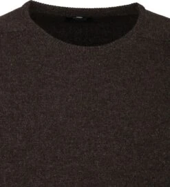 William Lockie Lamswol Donkerbruin -Kleding Kortingswinkel 64276 2 1