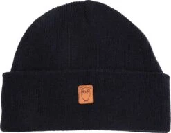 KnowledgeCotton Apparel Knowledge Cotton Apparel Muts Wol Donkerblauw