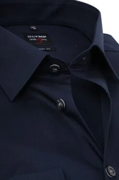 OLYMP Level Five Overhemd SL7 Body-Fit Navy 12 OLYMP Level Five Overhemd SL7 Body-Fit Navy -Kleding Kortingswinkel 64858 2 1