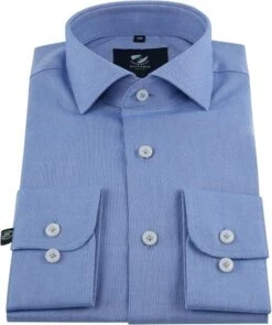 Suitable Respect Overhemd Blauw -Kleding Kortingswinkel 65009 3 1