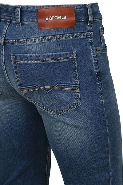 Gardeur Batu Jeans Indigo Blauw 4 Gardeur Batu Jeans Indigo Blauw - Afbeelding 2