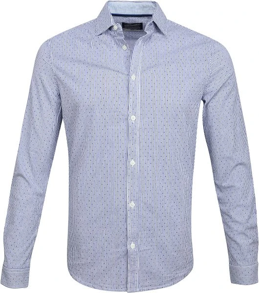Petrol Overhemd Streep Stip Blauw 3 Petrol Overhemd Streep Stip Blauw