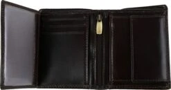 Suitable Portemonnee Nikkei Donkerbruin Leer - Skim Proof -Kleding Kortingswinkel 65700 3