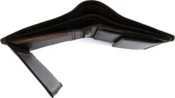 Suitable Portemonnee Nikkei Donkerbruin Leer - Skim Proof -Kleding Kortingswinkel 65700 4