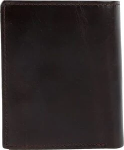 Suitable Portemonnee Nikkei Donkerbruin Leer - Skim Proof -Kleding Kortingswinkel 65700 5