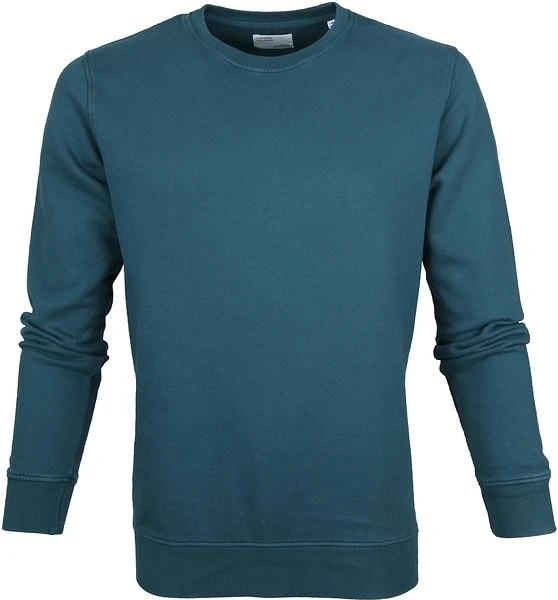 Colorful Standard Sweater Ocean Groen 3 Colorful Standard Sweater Ocean Groen