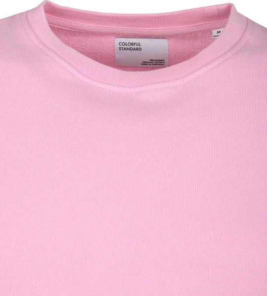Colorful Standard Sweater Pastel Roze 4 Colorful Standard Sweater Pastel Roze - Afbeelding 2
