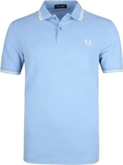 Fred Perry Polo Lichtblauw L15 -Kleding Kortingswinkel 65753 1 1