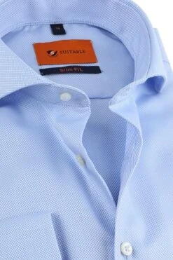 Suitable Non Iron Overhemd Blauw -Kleding Kortingswinkel 65762 2 1