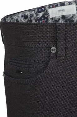 Brax Cadiz Broek Five Pocket Antraciet -Kleding Kortingswinkel 66149 2