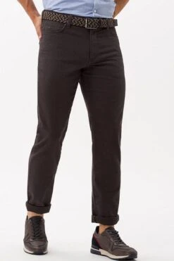 Brax Cadiz Broek Five Pocket Antraciet -Kleding Kortingswinkel 66149 5