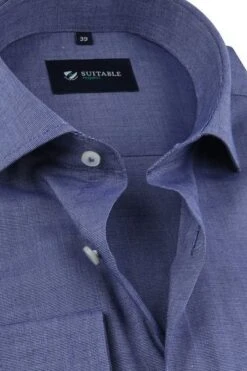 Suitable Respect Overhemd Donkerblauw -Kleding Kortingswinkel 66448 2 1