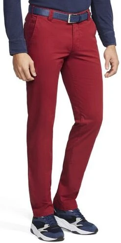 Meyer Chino Bonn Rood 12 Meyer Chino Bonn Rood -Kleding Kortingswinkel 66751 5