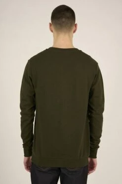 KnowledgeCotton Apparel Trui Logo Donkergroen 10 KnowledgeCotton Apparel Trui Logo Donkergroen -Kleding Kortingswinkel 66767 6