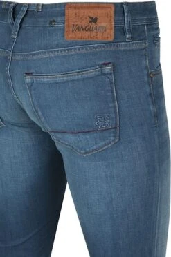 Vanguard V85 Scrambler Jeans SF Blauw -Kleding Kortingswinkel 66782 3