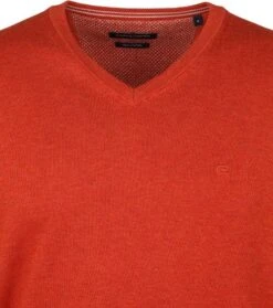 Casa Moda Pullover V-Hals Oranje -Kleding Kortingswinkel 67235 2 1