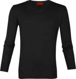 Suitable Merino Pullover Aron Antraciet -Kleding Kortingswinkel 67461 1 1