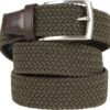Profuomo Geweven Riem Groen 2 Profuomo Geweven Riem Groen -Kleding Kortingswinkel 67695 1