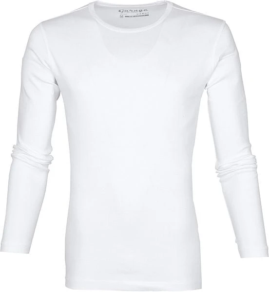 Garage Basic T-shirt Longsleeve Wit 7 Garage Basic T-shirt Longsleeve Wit - Afbeelding 5
