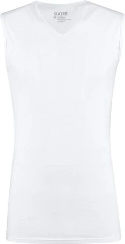 Slater Basic Singlet Wit 8 Slater Basic Singlet Wit -Kleding Kortingswinkel 67808 3 1