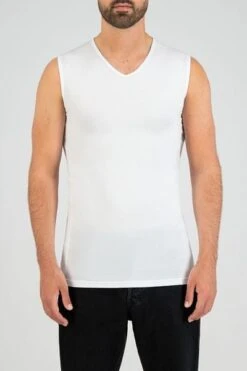 Slater Basic Singlet Wit 9 Slater Basic Singlet Wit -Kleding Kortingswinkel 67808 4 1
