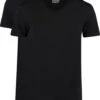 Garage 2-Pack Basic T-shirt Bio V-Neck Zwart 1 Garage 2-Pack Basic T-shirt Bio V-Neck Zwart -Kleding Kortingswinkel 67820 1