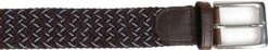 Suitable Geweven Riem Bruin -Kleding Kortingswinkel 67880 5