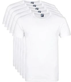 Alan Red Giftbox Derby O-Hals T-shirts Wit (5Pack) 11 Alan Red Giftbox Derby O-Hals T-shirts Wit (5Pack) -Kleding Kortingswinkel 67886 5 1