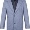 Suitable Geke Coat Wolmix Streep Blauw 2 Suitable Geke Coat Wolmix Streep Blauw -Kleding Kortingswinkel 67900 15