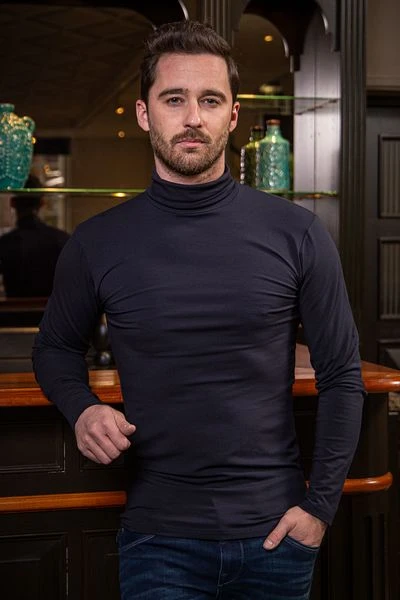 Alan Red Master Col Longsleeve Shirt Donkerblauw 3 Alan Red Master Col Longsleeve Shirt Donkerblauw - Afbeelding 2