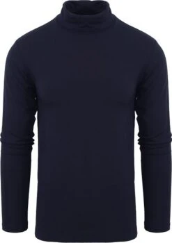 Alan Red Master Col Longsleeve Shirt Donkerblauw