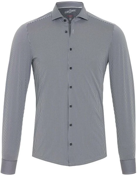 Pure Functional Overhemd Strepen Zwart 3 Pure Functional Overhemd Strepen Zwart