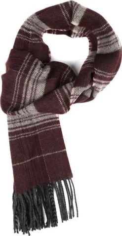 Suitable Heren Sjaal Acryl Ruit 20-03 -Kleding Kortingswinkel 67968 1 1