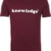 KnowledgeCotton Apparel T-shirt Paars -Kleding Kortingswinkel 68049 1