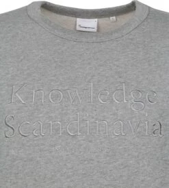 KnowledgeCotton Apparel Trui Elm Grijs 13 KnowledgeCotton Apparel Trui Elm Grijs -Kleding Kortingswinkel 68053 2 1