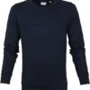 KnowledgeCotton Apparel Trui Elm Donkerblauw 1 KnowledgeCotton Apparel Trui Elm Donkerblauw -Kleding Kortingswinkel 68055 5