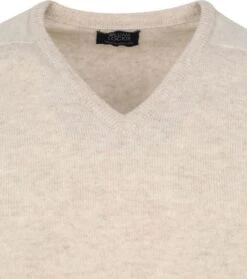 William Lockie V-Hals Lamswol Beige 13 William Lockie V-Hals Lamswol Beige -Kleding Kortingswinkel 68246 2 1