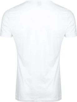 Suitable T-shirt Diepe O-hals Wit Otaru Stretch 4-Pack -Kleding Kortingswinkel 68285 3