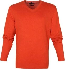 Casa Moda Pullover V Oranje 12 Casa Moda Pullover V Oranje -Kleding Kortingswinkel 68335 1 1