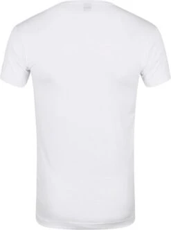 Alan Red Oklahoma T-shirt Stretch Wit (2pack) -Kleding Kortingswinkel 6851 19