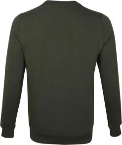 KnowledgeCotton Apparel Elm Trui Donkergroen -Kleding Kortingswinkel 68565 5
