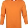 KnowledgeCotton Apparel Elm Trui Oranje -Kleding Kortingswinkel 68567 1