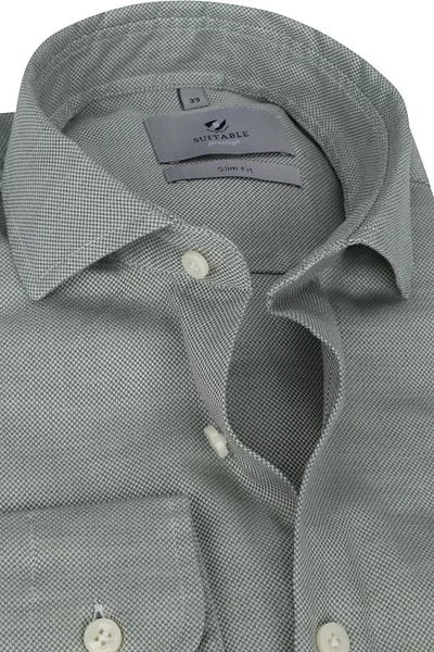 Suitable Prestige Overhemd Funi Groen 7 Suitable Prestige Overhemd Funi Groen - Afbeelding 5