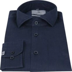Suitable Prestige Overhemd Funi Donkerblauw -Kleding Kortingswinkel 68771 3