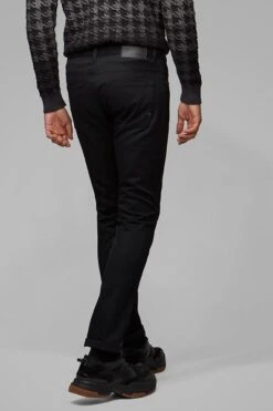 Hugo Boss Delaware Rinse Washed Jeans Zwart -Kleding Kortingswinkel 68992 6