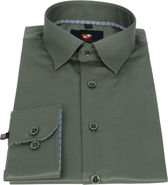 Suitable Overhemd 227-7 Groen 5 Suitable Overhemd 227-7 Groen - Afbeelding 3